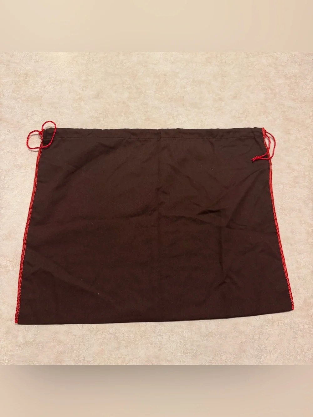 Coach Vintage Brown Drawstring Dust Bag